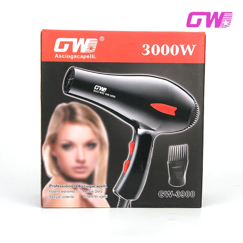 
Jieyang high quality best b2b 2200W fan motor Hot And Cold Air Hair Dryer With comb Nozzles spare parts for Professional salon 