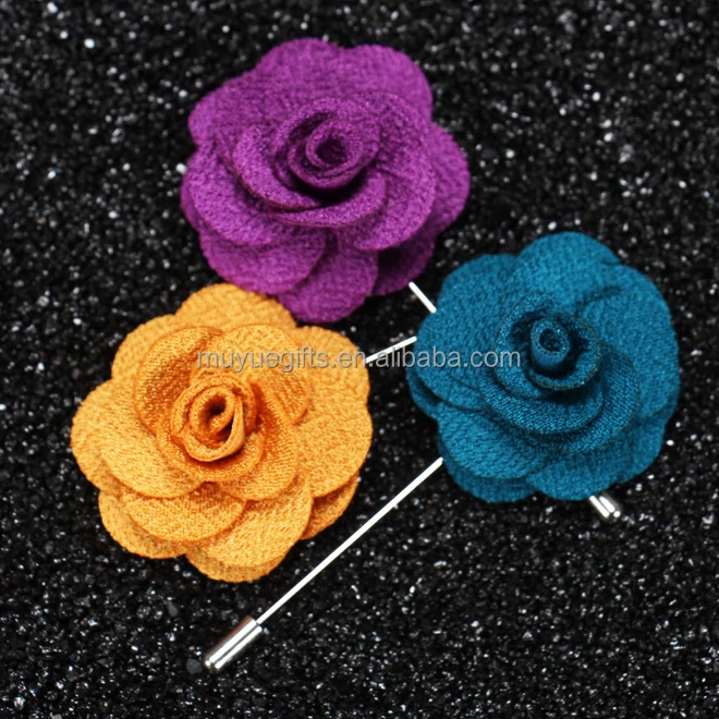 Мужские заколки для лацканов с изображением цветов, 2017