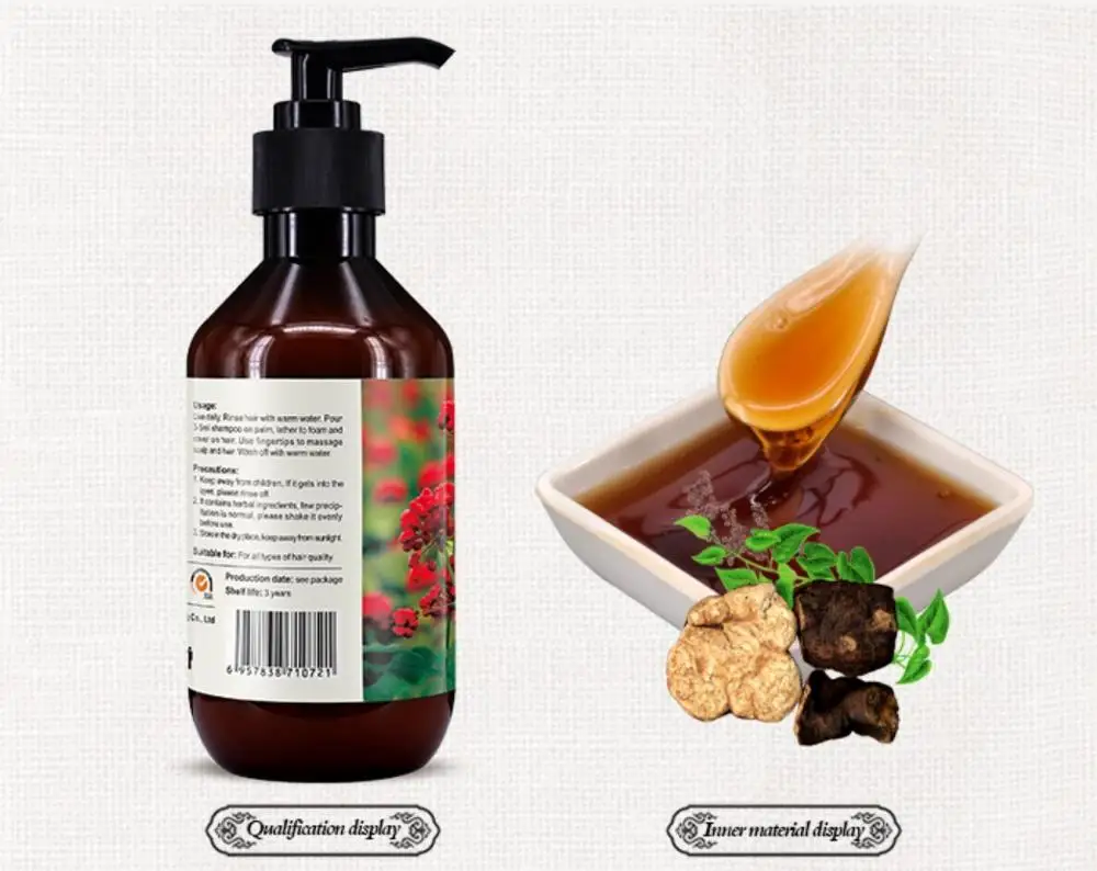 Private label hair loss products ginger shampoo for control oil