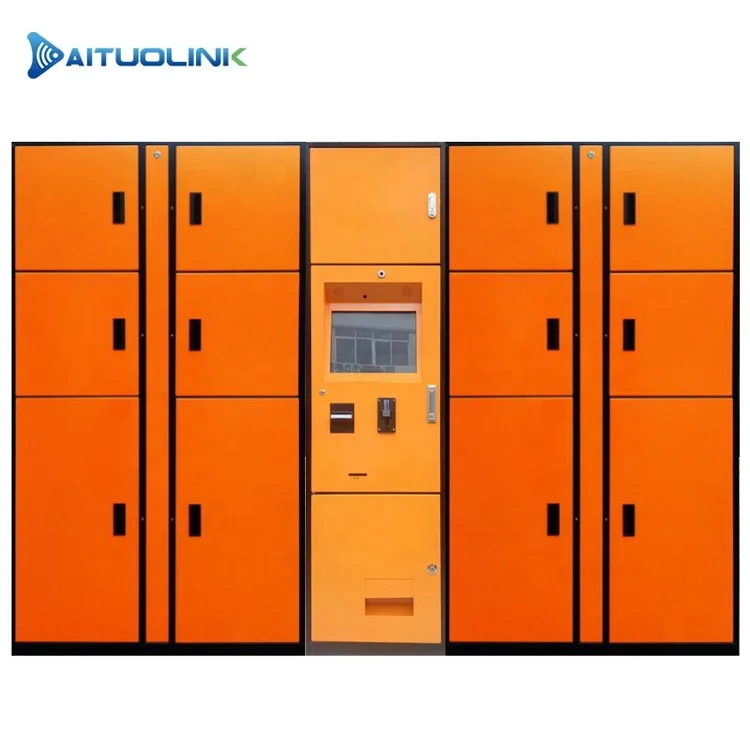 Smart Luggage Locker with Touch Screen for Airport/Railway Station