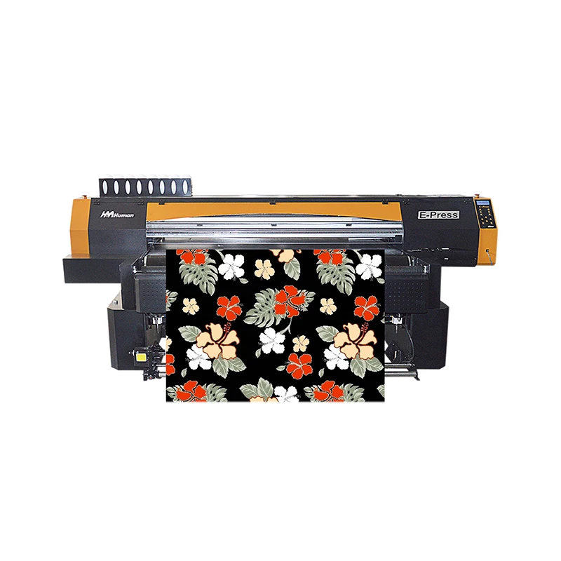 Cheap Best 1.8m Large Format High Speed 4 Head Dx5 Human Digital Printer