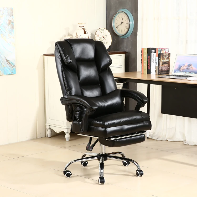 Лидер продаж, комфортное кожаное офисное кресло руководителя с высокой спинкой и современным дизайном на заказ