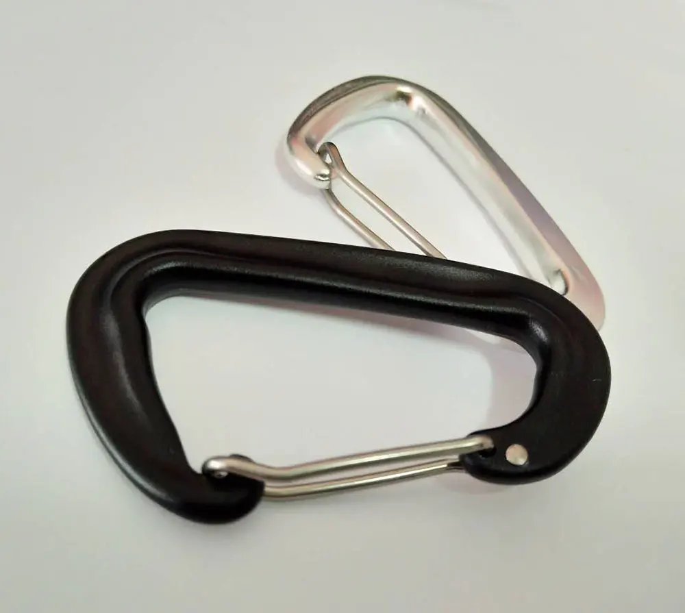 BT-A1303U 7075 oxdoized Карабин Кемпинг Алюминия D образный крюк с защелкой Крюк карабина 5KN алюминиевый крючок