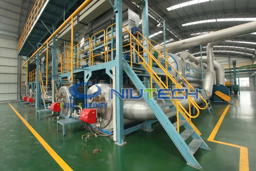 
Continuous Industrial Pyrolysis Machine for Scrap Tyre 