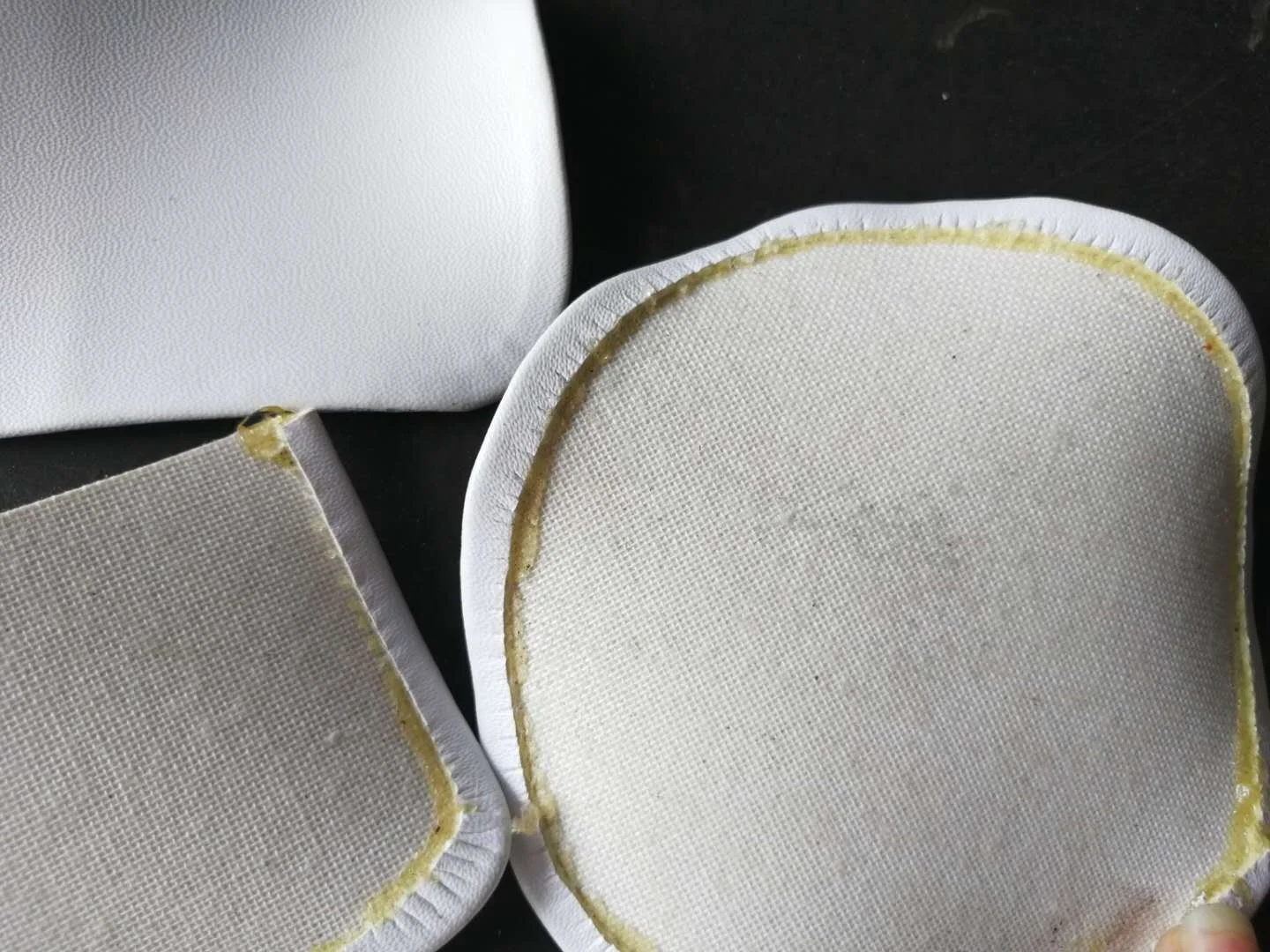 Factory promotion new production full-automatic leather edge folding  glue machine price