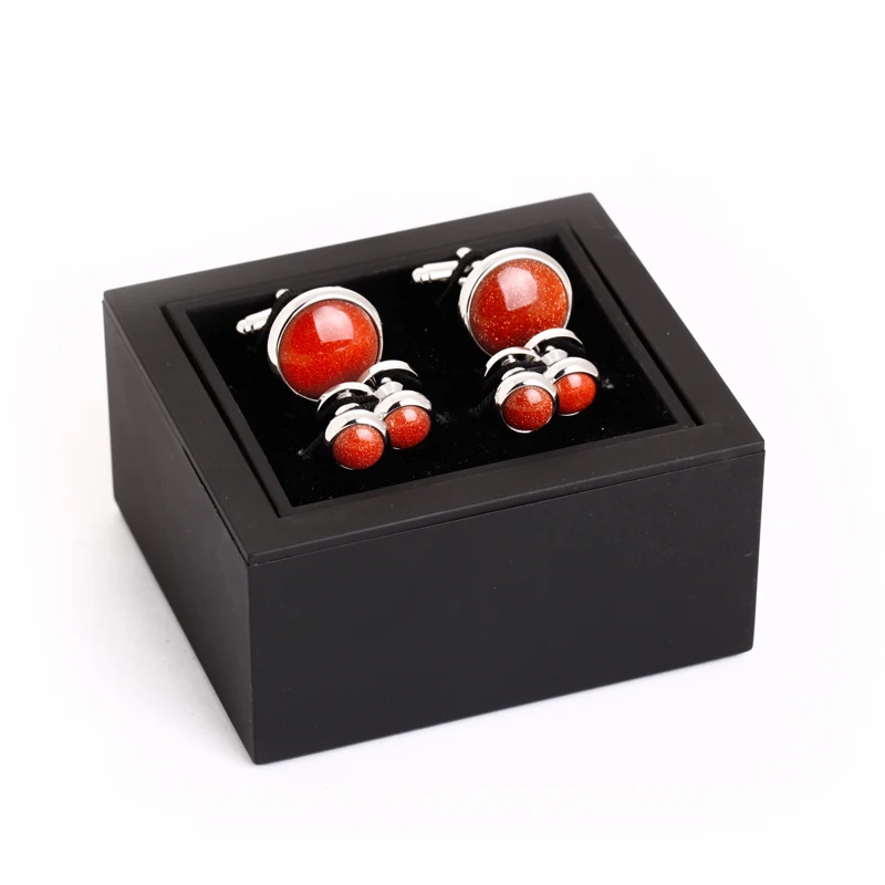 Cufflink box Jewelry Display Plastic Box have stocks