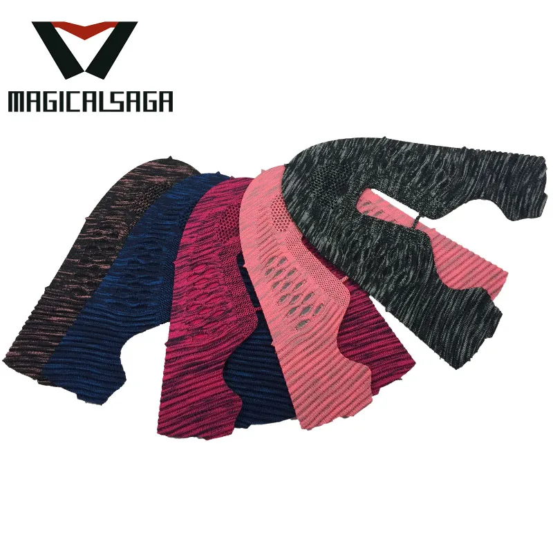 2018 New type cheap sneaker knit fabric upper shoes material
