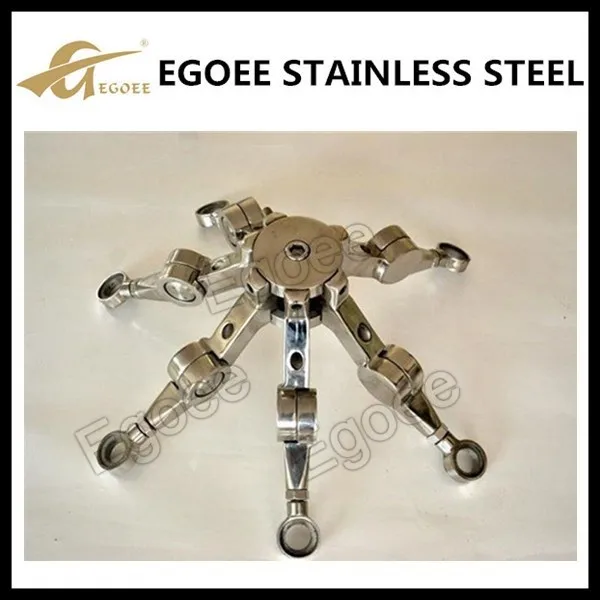 EGOEE curtain wall spider glass system,spider joint fitting