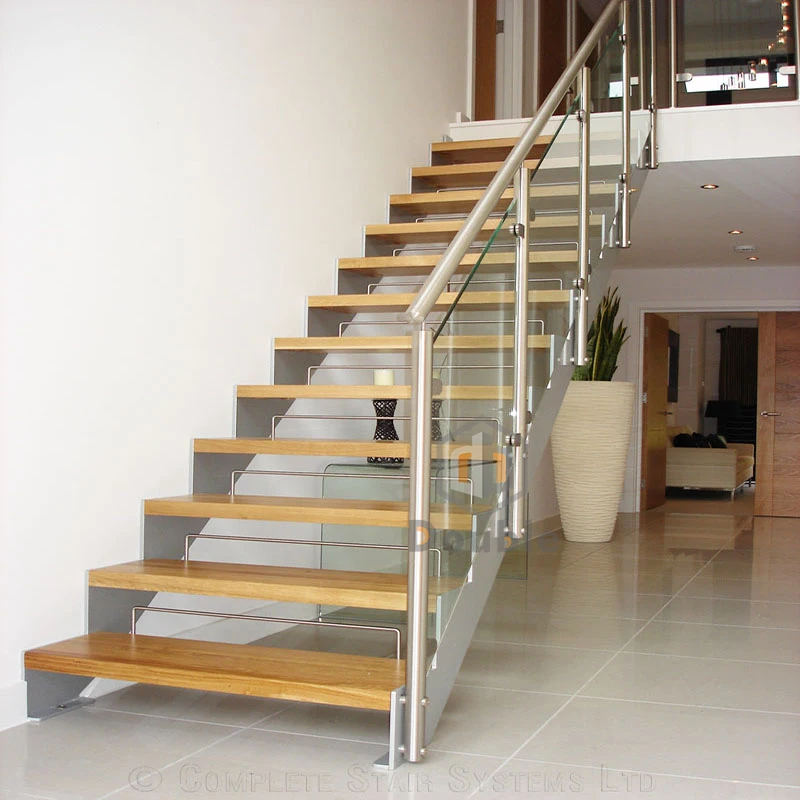 
Modern Plexiglass Staircase Stainless Steel Stair/Staircase/Stairway 