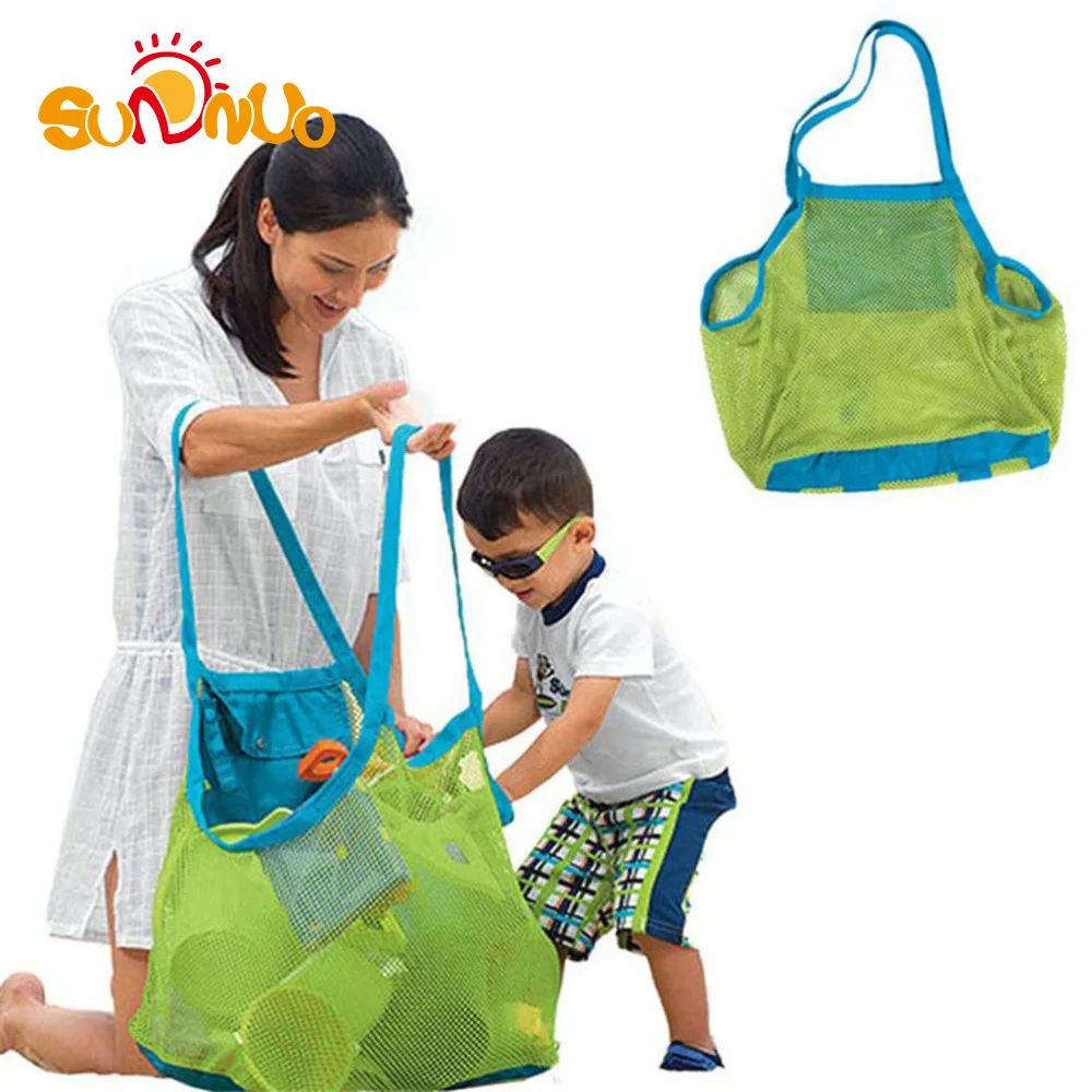 2023 Summer Outdoor Foldable Portable Baby Beach Mesh Bag