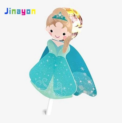 Jinayon Customized Superhero Princess Little Mermaid Party Supplies Candy Lollipop Paper Box for Children