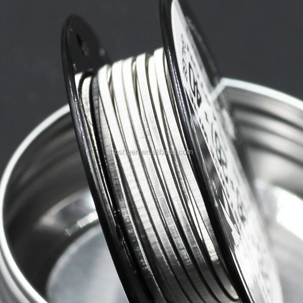 NK Ni80 heating wire triple fused clapton 28*3/40ga three core 28ga round wire RDA RTA