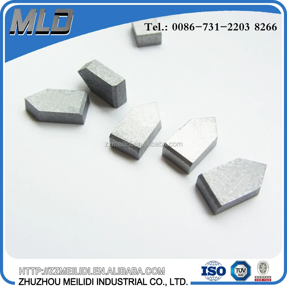 YG6 Widia Tungsten Carbide Brazed Tip for Metal Cutting used in Lathe Tools
