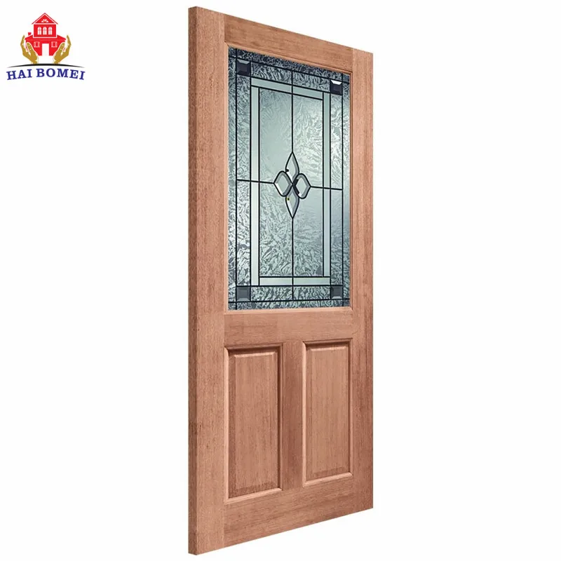 Luxury teak wood door front door for house with high quality