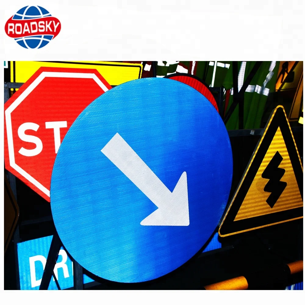Reflective Informative Traffic Signs With Aluminum Plate Made In China