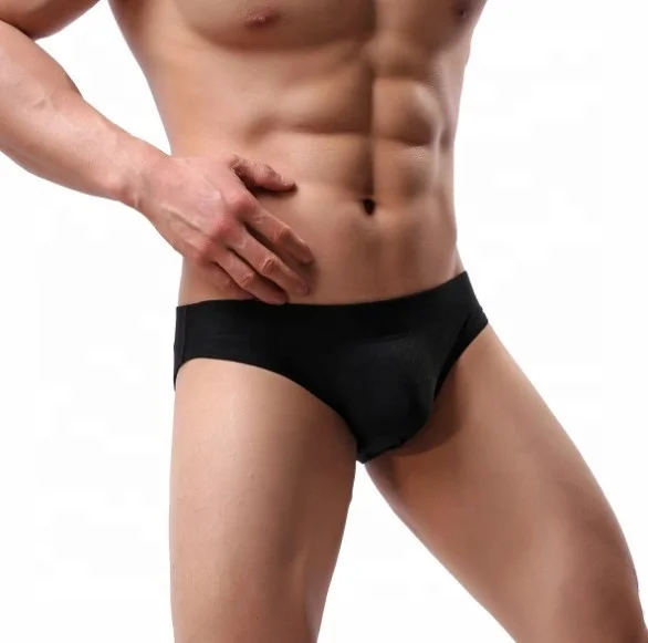 Quickly dry adults custom logo sexy swim briefs nylon spandex in mens swimwear & beachwear