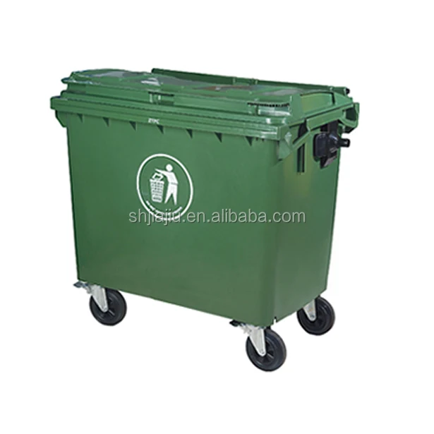 
JOIN high quality plastic recycle dustbin and outdoor plastic garbage bin with wheel 