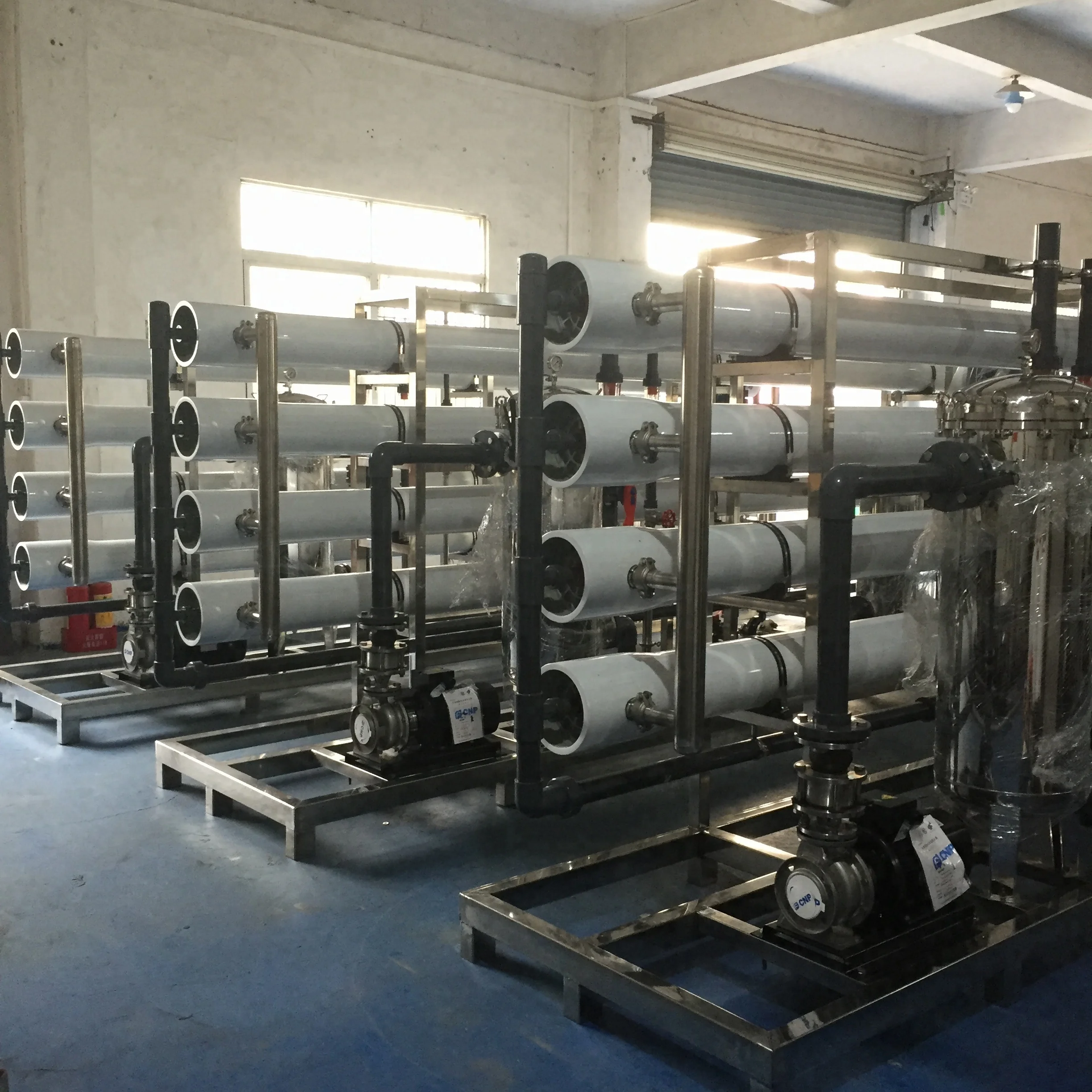 40m3/h boiler application deionized water treatment plant
