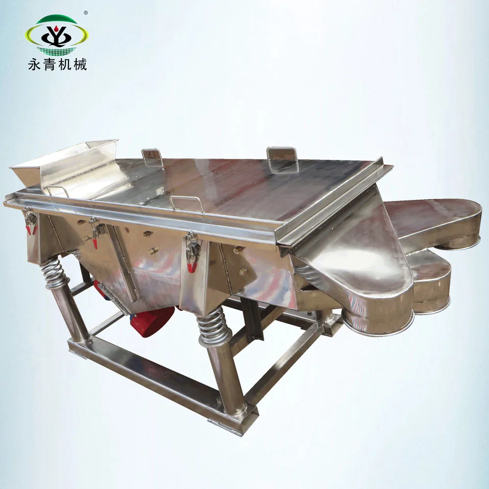 Factory supply linear type sand screen vibration for sea salt sieving