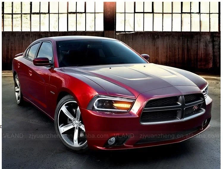 VLAND factory manufacture Upgraded LED Headlights 2011-2014 Dodge Charger SXT(100th Anniversary Edition) Head Lamp