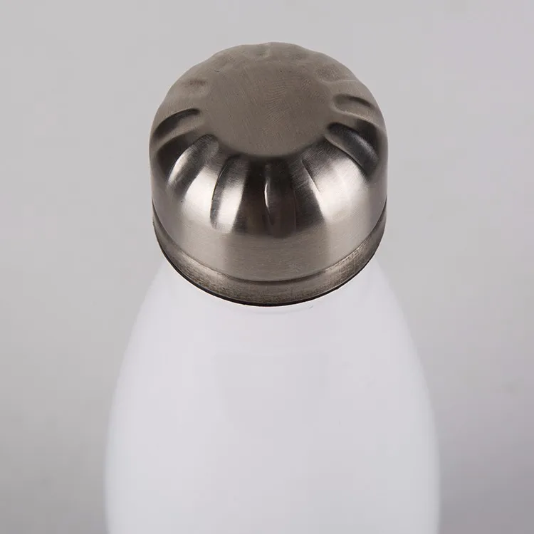 17OZ Stainless Steel Insulated Vacuum Flasks Thermoses Cola Shape Sport Water Bottle