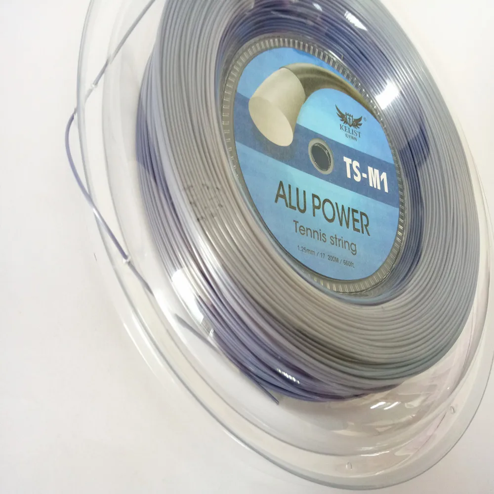 
high quality alu power string tennis for 1.25mm/17 200m 