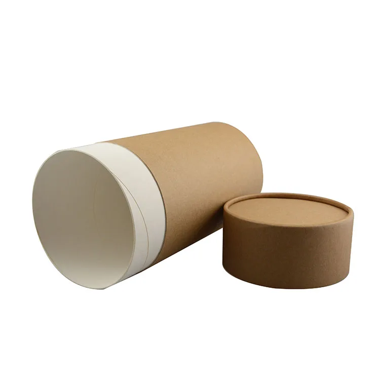 Attractive design food packaging cardboard tubes customized paper core tube cardboard paper tube with dragon logo