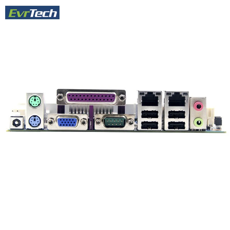 Dual Lan fanless Embedded industrial mini itx motherBoard  with Intel Atom D2550 processor and onboard 2GB RAM