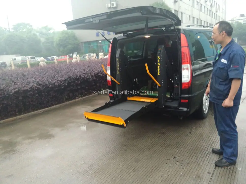 Электрический подъемник для инвалидной коляски фургона и минивэна