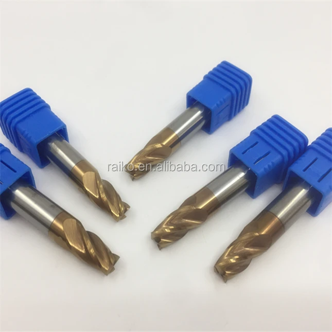 4 Flutes HRC55 Carbide Taper End Mill for Metal Carbide Tapered Milling Cutters