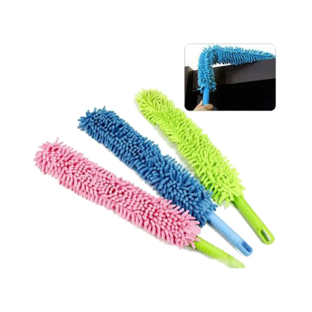 Microfiber duster with flexible extension duster/car cleaning duster/microfiber duster
