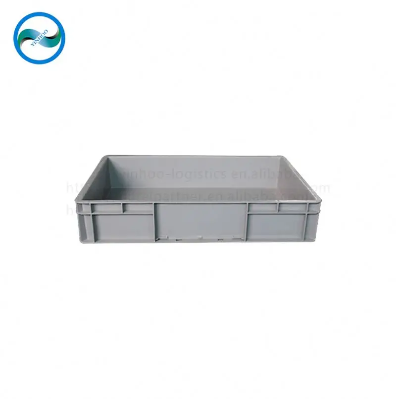 High quality EU4611 Euro standard plastic container/PP box 600*400*120 mm for warehouse