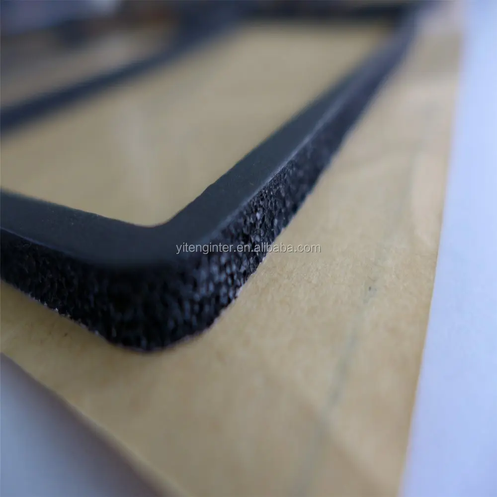 Closed-cell EPDM Foam Sealing Gasket with Adhesive