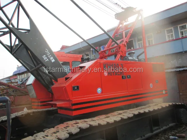 
Hitachi KH180 50 ton crawler crane strong power crawler crane 50t hitachi 