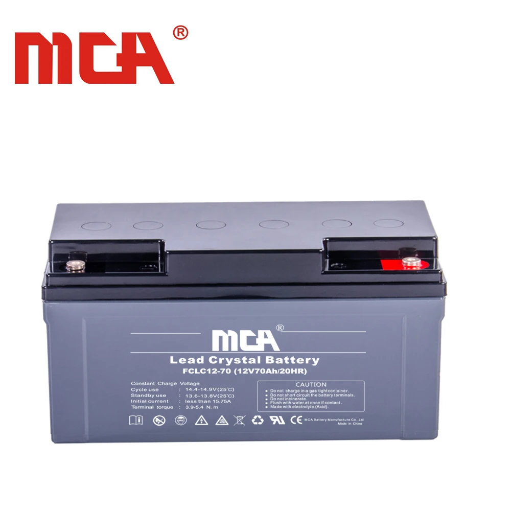 Good price 3 years of warranty for lead crystal 12v battery 100ah