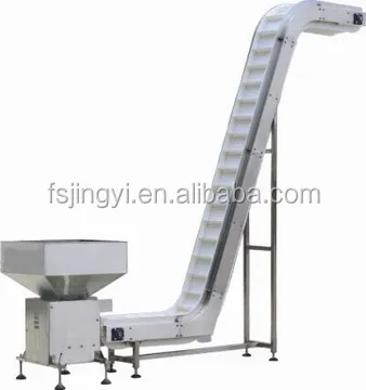 Automatic food incline belt conveyor china supplier