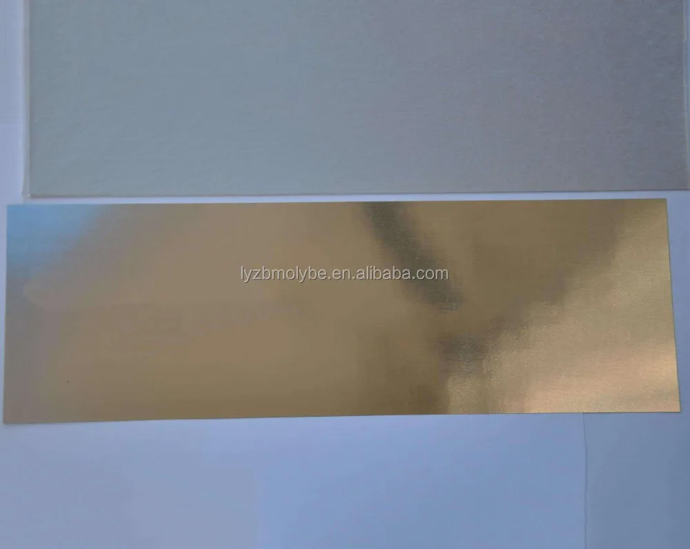 
High purity Tungsten foil price 