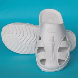 Антистатические безопасные тапочки из ПВХ Cleanroom ESD