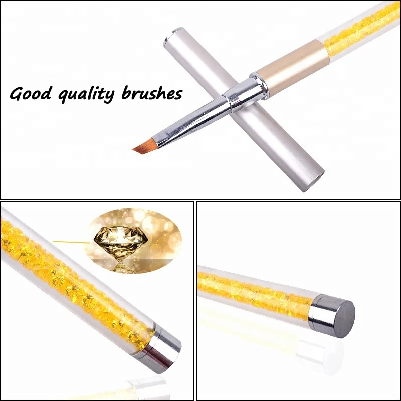 Misscheering Professional Drawing Lines Painting Carving Gradient Nail Art Design Brush Pen UV Gel Salon Beauty Nail Tools