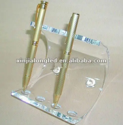 Twisted Clear Acrylic Pen Holder Acrylic Pencil Vase Display Stand