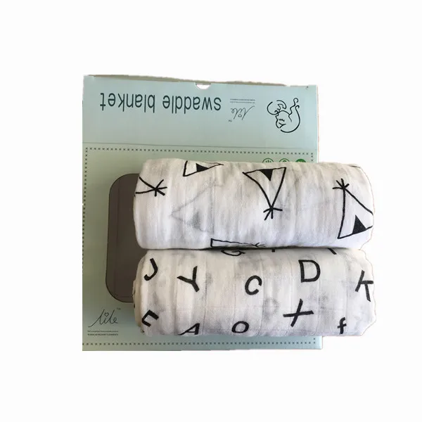 
Soft touch Bamboo Cotton gauze fabric for baby products printed gauze fabric 