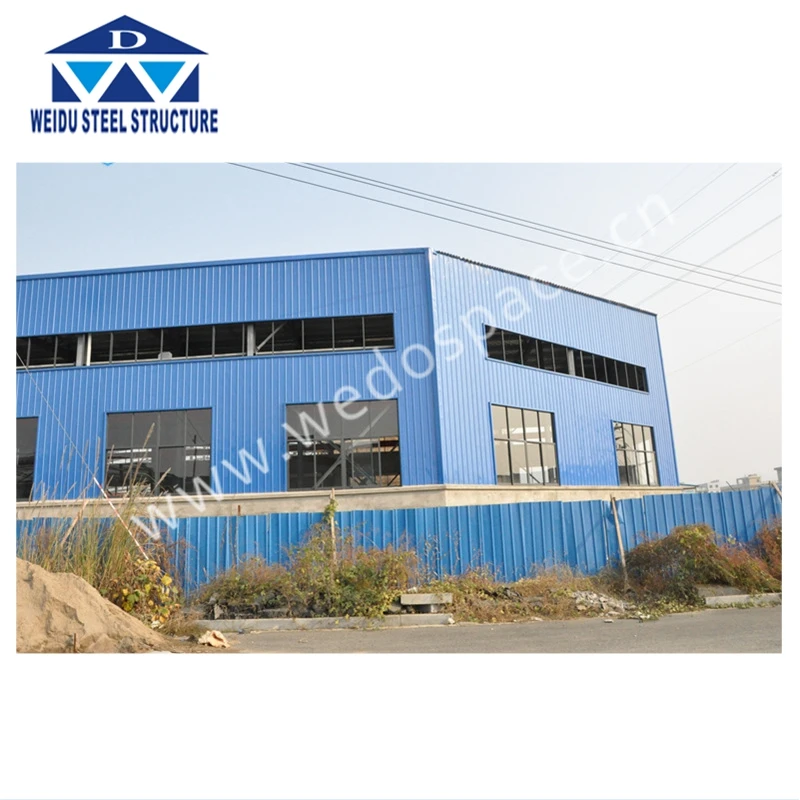 Food Processing Factory Precision Welding Prefabricated Steel Structure Workshop