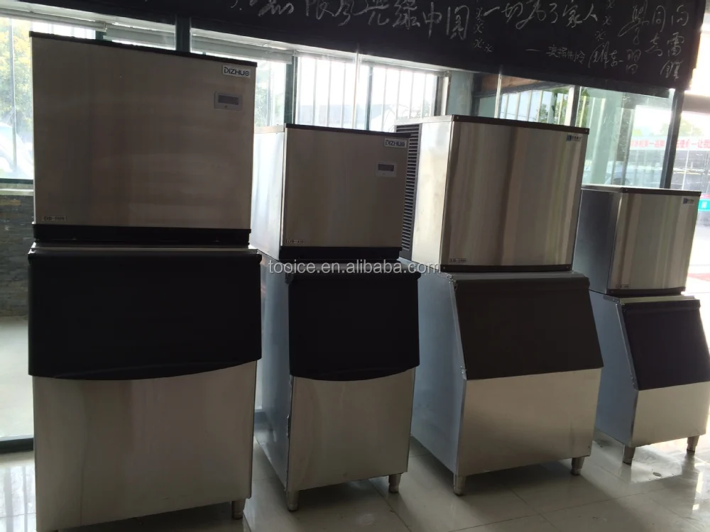 Split commercial refrigeration equipment ice cube freezer