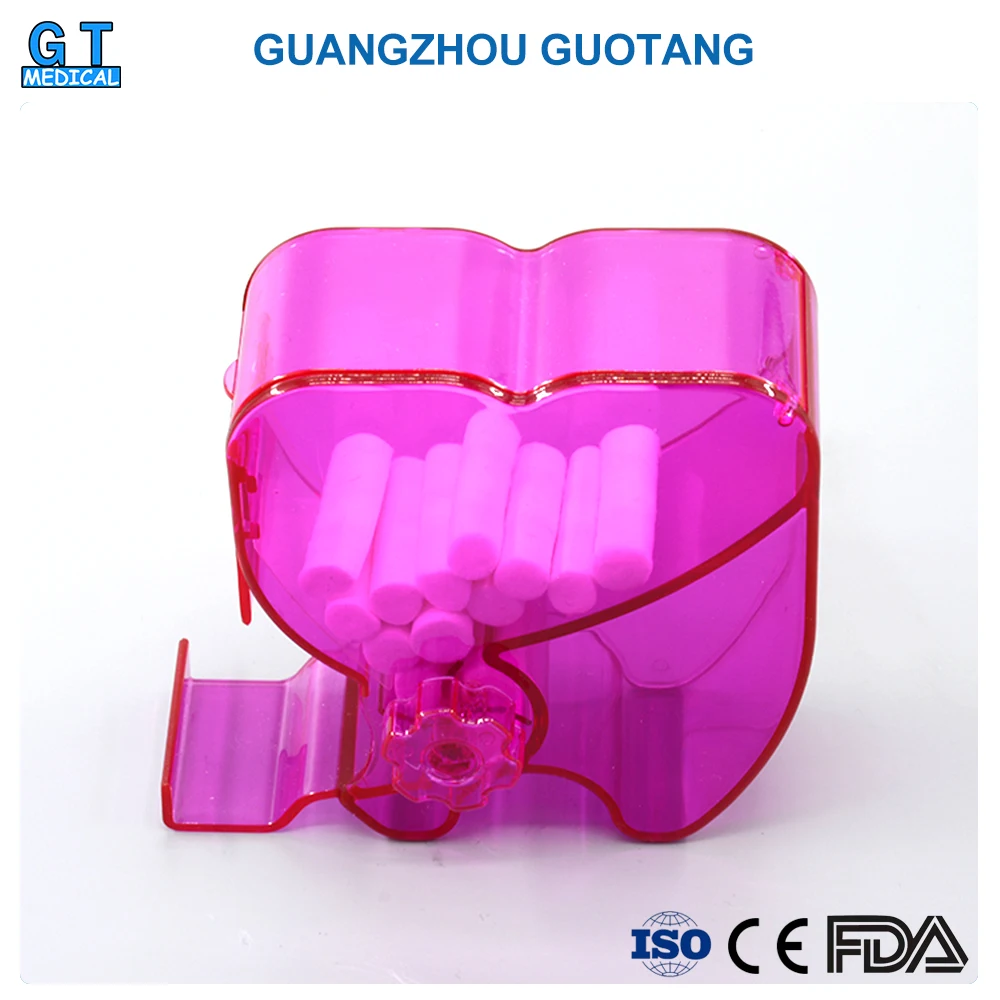 Dental Autoclavable knob type Cotton Roll Dispenser