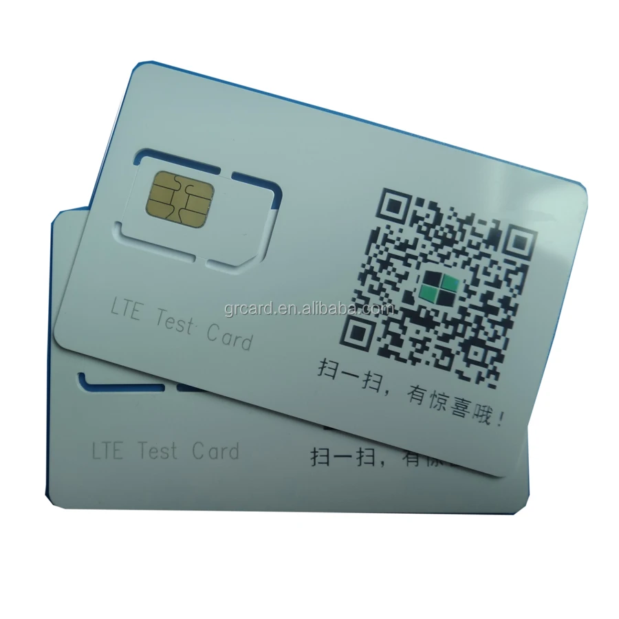 
factory price 4g Micro GSM LTE test sim Card for CMU200 AG8960 tester 