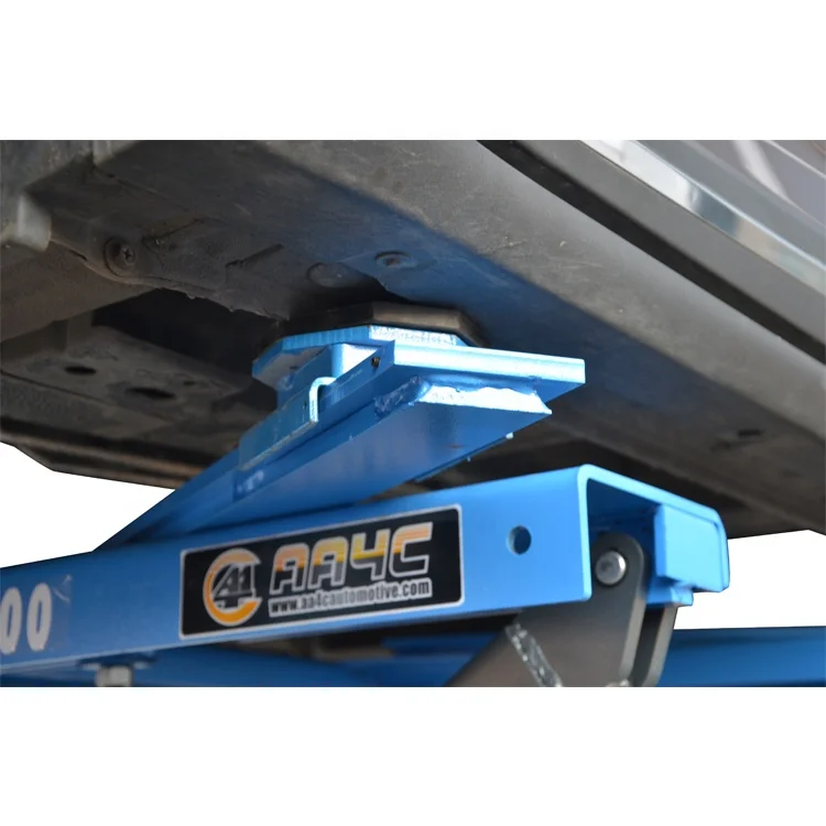 AA4C portable hydraulic scissor car lift vehicle ramp auto hoist 2700kg