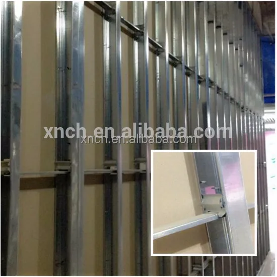 Galvanized metal profile/Drywall stud track