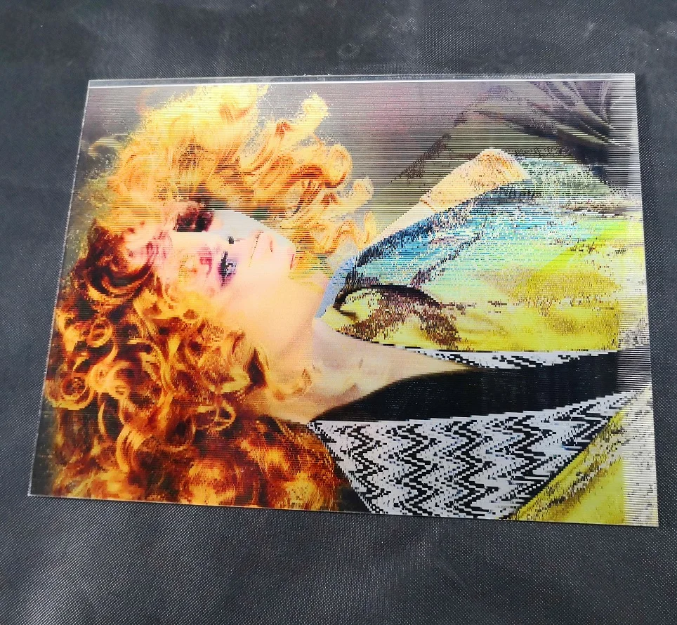 UV printing 3D lenticular picture frame