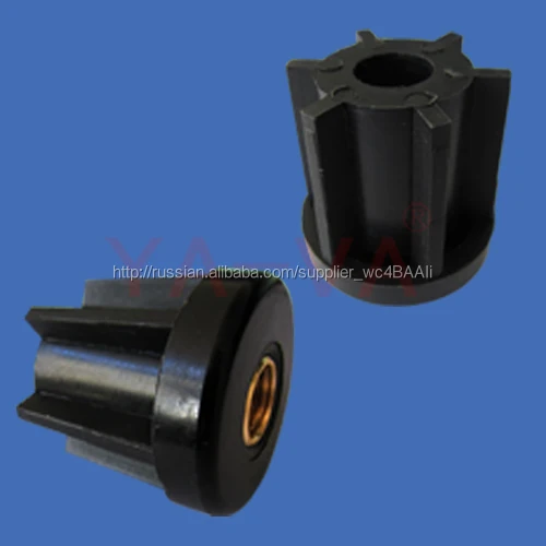 Пластиковые круглая труба заканчивается согласования с регулировочные ножки / конвейерные части