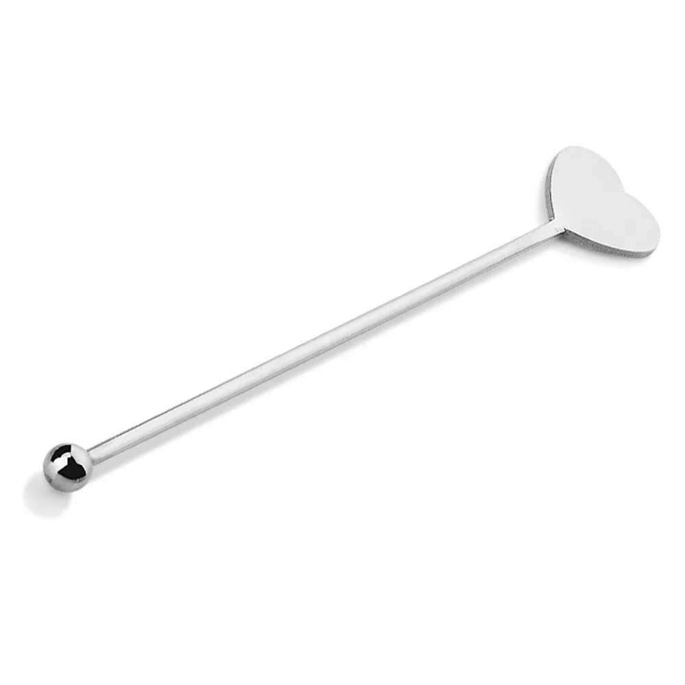 Hot Sale Reusable Stainless Steel Metal Drink Coffee Stirrer